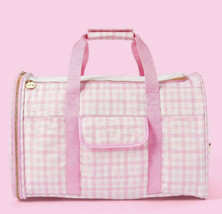 Stoney Clover Lane X Target Pink Gingham Dog Pet Carrier Small NWT - £105.84 GBP