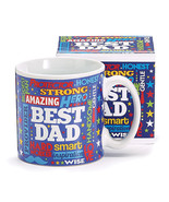 Mr. Dad Ceramic Mug with Box, Multicolor, Burton &amp; Burton - £9.63 GBP