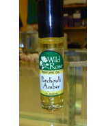 Wild Rose   PATCHOULI AMBER  Roll On Perfume Oil 1/3 oz. Fragrance Unisex - £6.30 GBP