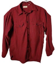 LL Bean Men L 16-161/2 Allagash Flannel Long Sleeve Button Down Shirt - £49.82 GBP