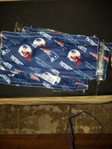 5 Adult New England Patriots Face Masks With Adjustable Elastic Ear Straps - $25.00