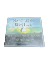 NEW Napoleon Hill The Richest Man in Babylon &amp; The Magic Story Audio Book CD - £9.57 GBP