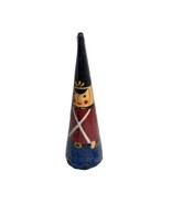 Toy Soldier Candle Christmas Wrapped 7 inch Holiday - $5.70