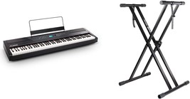 Rockjam Xfinity Heavy-Duty, Double-X, Pre-Assembled, Infinitely Adjustable Piano - £435.52 GBP