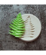 Fern Leaves Mould Leaf Silicone Fondant Mold Sugarcraft Chocolate Cake T... - $9.89