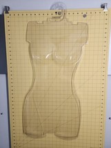 4 Female Henta Plastic Body Form Torso Dress Mannequin Hanger Lingerie Display - £21.38 GBP