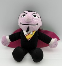 Sesame Street Count Von Count Dracula Vampire Plush  7” Stuffed Animal Toy - £10.27 GBP