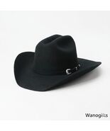 Classic Wool Felt Cowboy Hat 100% Wool Western Stiff Ranch Rodeo Style P... - $50.79+