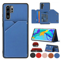 For Huawei P30 Pro Lite Y9 Prime 2019 Nova 6SE Card Wallet Case Leather ... - £41.86 GBP
