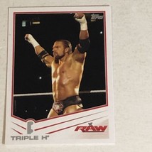 Triple H Trading Card WWE Raw 2013 #41 - £1.56 GBP