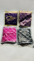 Silkies Pantyhose Lot Of 4 New White Taupe Knee Highs - $13.98