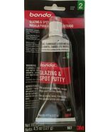 3M BONDO 907 GLAZING AND SPOT PUTTY, 4.5 fl oz Tube - $7.91