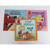 Lot Of 3 Clifford The Big Red Dog By Norman Bridwell Scholastic Children... - $166.69 MXN