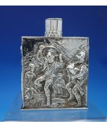 Dutch Sterling Silver Tea Caddy w/ Figural Dutch Scenes 5&quot; x 3 1/2&quot; x 2&quot;... - $9,201.41 MXN
