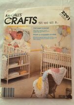 McCALLS CRAFTS Pattern 2291 For Baby's Room Quilt Toy Wall Hanging UNCUT - $6.00