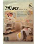 McCALLS CRAFTS Pattern 2291 For Baby's Room Quilt Toy Wall Hanging UNCUT - $6.00
