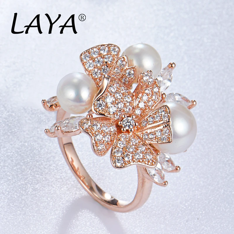 925 Sterling Silver Fashion New Style High Quality ZirconiumLily of the Valley F - £40.89 GBP