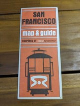 Vintage 1981 San Francisco Map And Guide Guest Information - £19.77 GBP