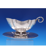 Sterling Silver Gravy Boat with Underplate Retailer Schwanke-Kasten Co (... - €1.540,50 EUR