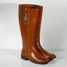 TOMMY HILFIGER TWIMINA MIDIUM BROWN WOMEN BOOTS SIZE 7 M - $49.49