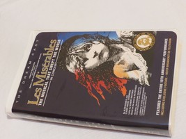 Les Miserables In Concert 1996 dream cast Clamshell Case VHS movie tape RARE - £12.85 GBP