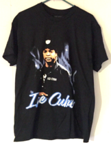 Ice Cube t-shirt size L men black short sleeve 100% cotton New with Tag - $9.85