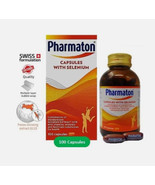 100&#39;s PHARMATON Capsules with Ginseng Extract and Selenium - Energy Booster - €41,20 EUR