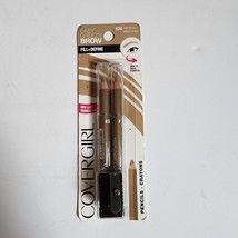 CoverGirl Easy Breezy Brow Fill + Define Water Resistant Pencil, 520 Soft Blonde - £3.92 GBP