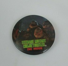 1991 Teenage Mutant Ninja Turtles The Movie Turtles With Splinter 2&quot; Pin... - $3.87