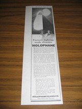 1925 Print Ad Holophane Industrial Lighting for Factories New York &amp; Toronto - £8.30 GBP