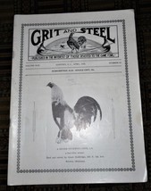 XRARE: April 1942 Grit and Steel Magazine - cock fighting game fowls - £27.56 GBP