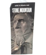 Vintage Atlanta Stone Mountain Pamphlet Brochure - $13.47 CAD
