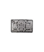 Real Silver Plate Laxmi Ganesh 10Gram Red Book Remedy - €49,22 EUR