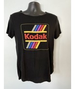 Kodak Womens T Shirt Large Logo Graphic Short Sleeve Women’s Cut Classic... - £13.10 GBP