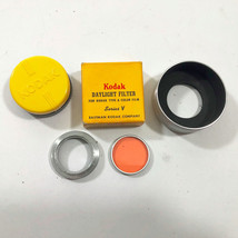 Kodak Series V Type A Daylight Filter &amp; 27mm Slip On Metal Holder &amp; Shade - £13.15 GBP