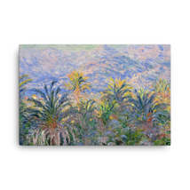 Claude Monet Palm Trees at Bordighera, 1884 Canvas Print - $99.00+