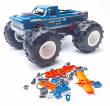 Mega Construx Bloks X Mattel Hot Wheels Bigfoot Monster Truck 4x4 Incomplete - £14.99 GBP