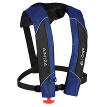 Onyx A/M-24 Automatic/Manual Inflatable PFD Life Jacket - Blue [132000-5... - £99.57 GBP