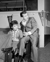 Annette Funicello Bobby Darin 16x20 Poster on set of TV show 1960&#39;s - £15.63 GBP