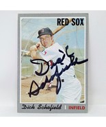 1970 Topps #251 Dick Schofield SIGNED Autographed Card Boston Red Sox - £3.89 GBP