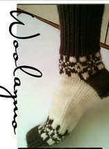 100% Wool Socks Womens Boots Woolen Woman Winter Warm Socks - £12.58 GBP