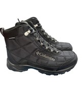 Columbia Mens Firecamp Insulated Hiking Boot Black/City Grey Size 7.5 BM... - $930.18 MXN