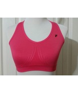 Hot Pink Sports Bra Fila Full Coverage Active Wear Athletic Bra Size S C... - $257.03 MXN