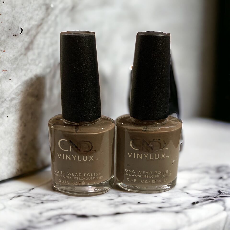 2 CND Vinylux Long Wear Nail Polish #144 Rubble SHELFPULLS - $9.25