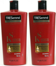2 Tresemme 23.66 Oz Keratin Smooth Marula Oil Silk Shine Shampoo - $29.99
