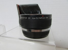 Tamron MC CPC Phase 2 Auto Tele-Converter Lensfor Olympus-OM with Lens Case - $147.33 MXN