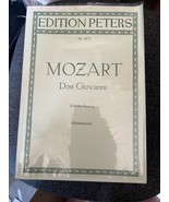 Mozart Don Giovanni Edition Peters Nr. 4473 - $28.71