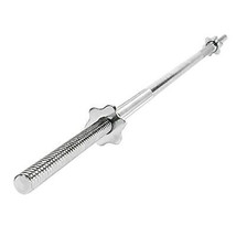 Sunny Health &amp; Fitness 60 Inch Threaded Chrome Barbell Bar, 1 Inch Barbe... - $3,318.40 MXN