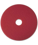 3M Commercial 8395 20&quot; RED Buff FLR Pad - £50.51 GBP