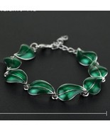 Green Leaf of lorien Arwen Princess Queen Bracelet Lord Ring Fans Mercha... - $15.18 CAD